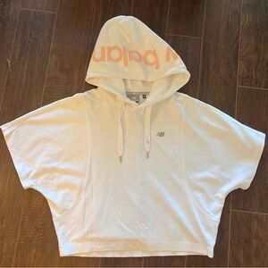 New Balance short sleeve hoodie